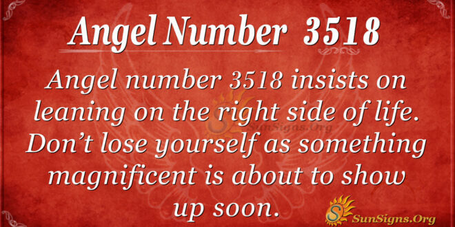 3518 angel number