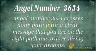3634 angel number
