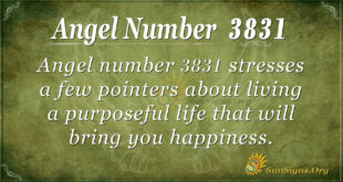 3831 angel number