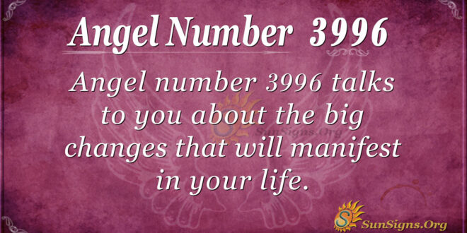 3996 angel number