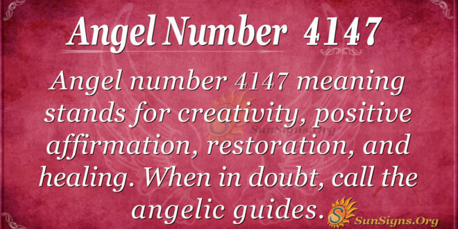 4147 angel number