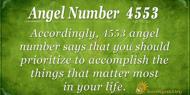 4553 angel number