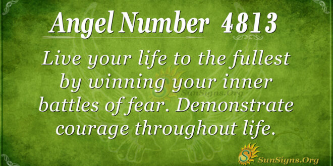 4813 angel number