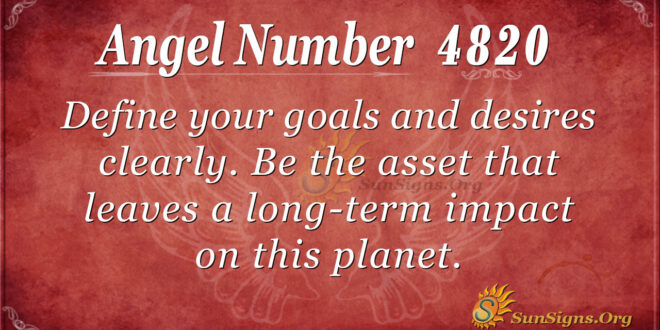 4820 angel number