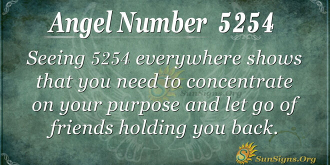 5254 angel number