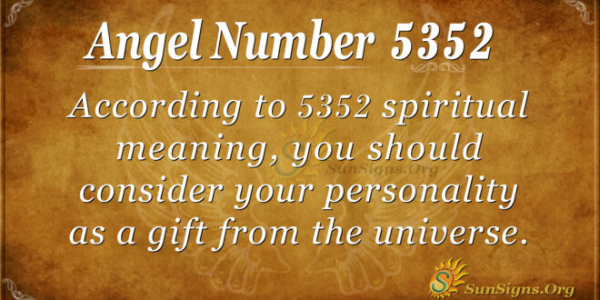 5352 angel number