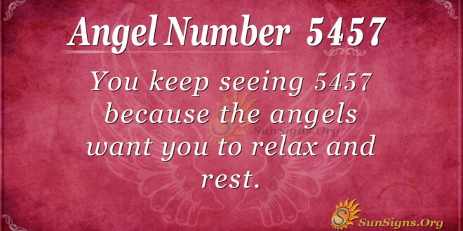 5457 angel number