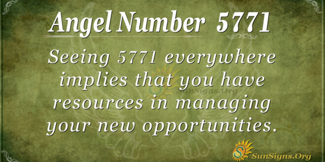 5771 angel number