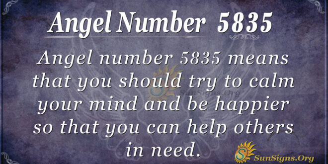 5835 angel number