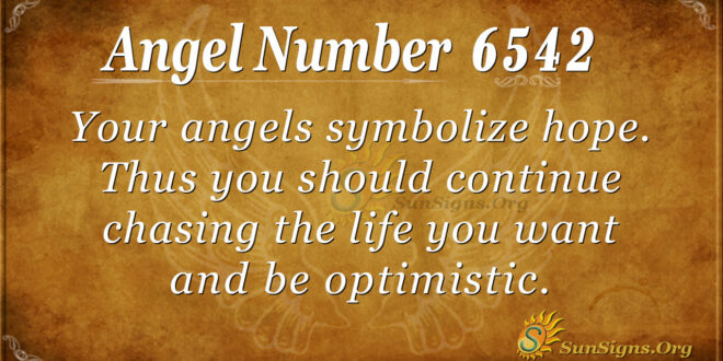 6542 angel number