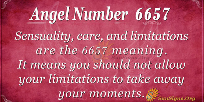 6657 angel number