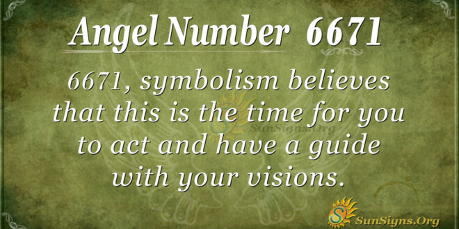 6671 angel number