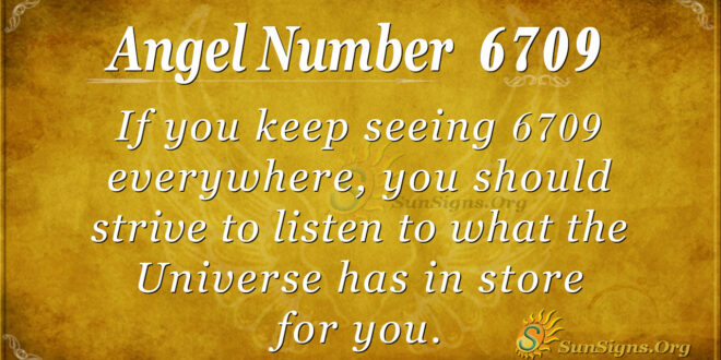 6709 angel number