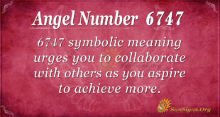 6747 angel number