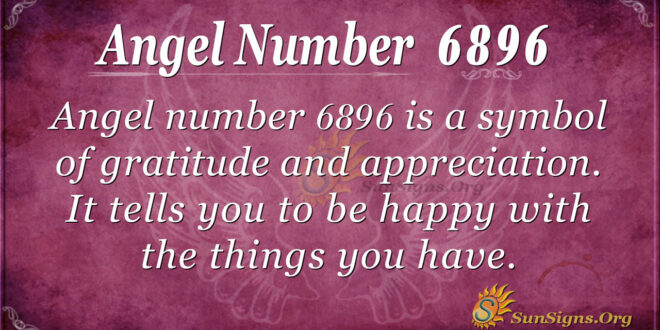 6896 angel number