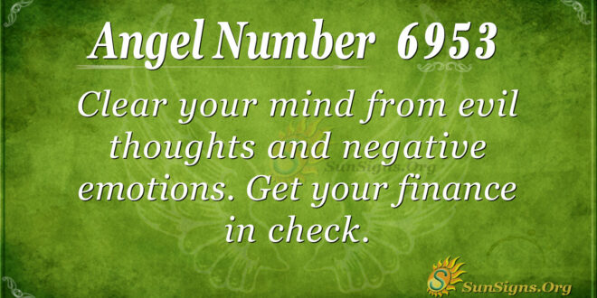 6953 angel number