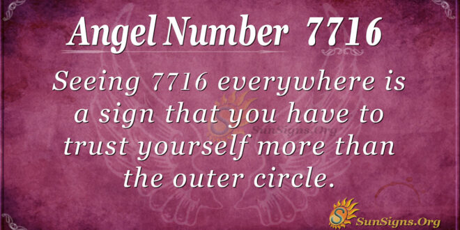 7716 angel number