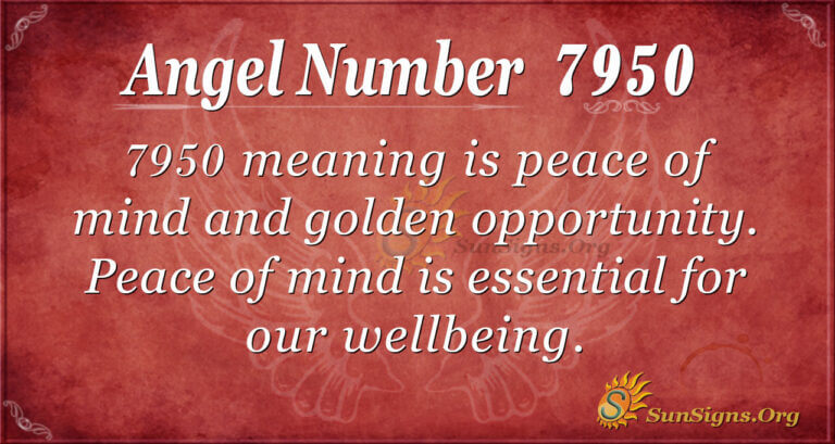 Angel Number 7950 Meaning: Take Care Of Yourself - SunSigns.Org