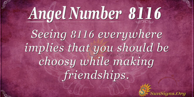 8116 angel number