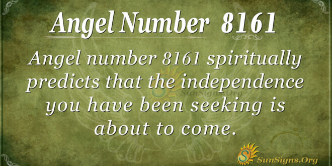 8161 angel number