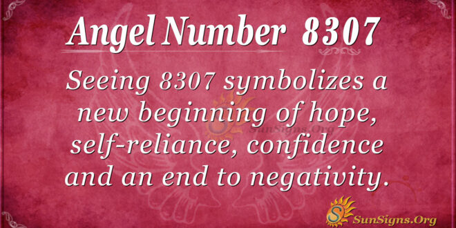 8307 angel number