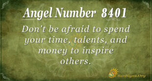 8401 angel number
