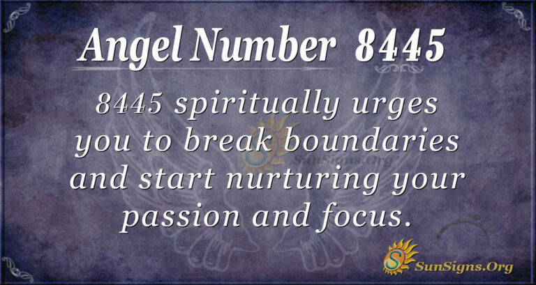 Angel Number 8445 Meaning: You Are Great - SunSigns.Org