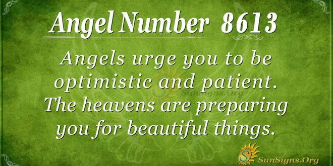 8613 angel number