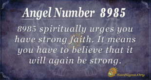 8985 angel number