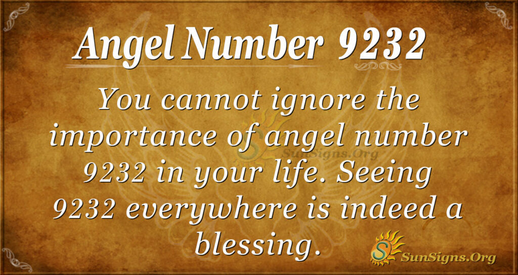 9232 angel number