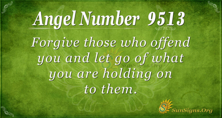 Angel Number 9513 Meaning: The Power Of Forgiving Others