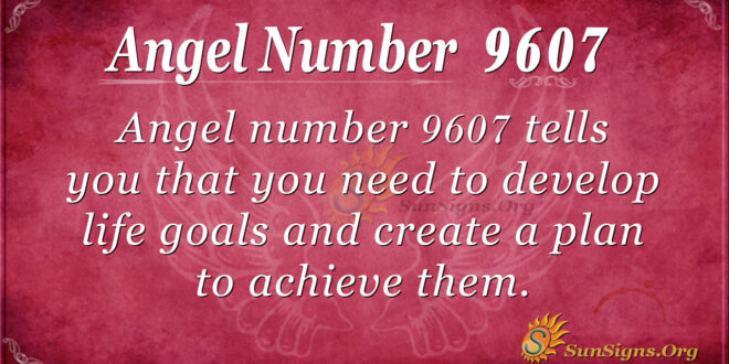 9607 angel number
