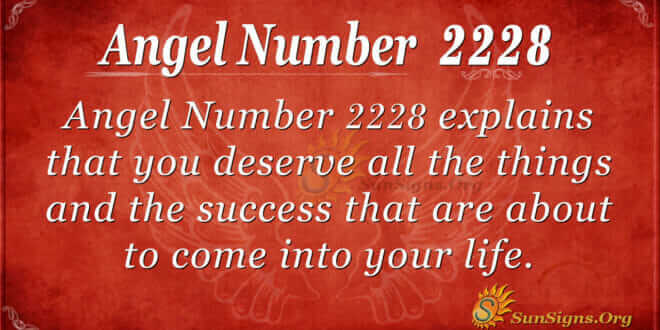 2228 angel number