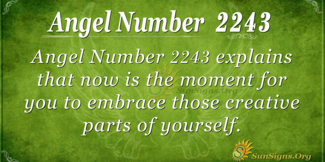 2243 angel number