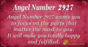 2927 angel number