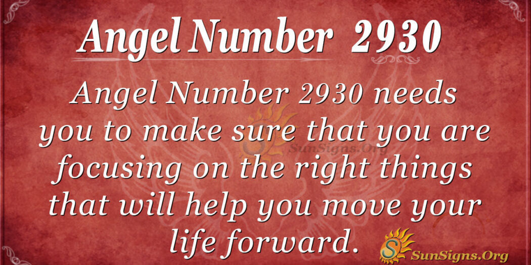 Angel Number 2930 Meaning: Ambition And Desires - SunSigns.Org