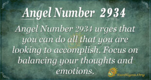 2934 angel number