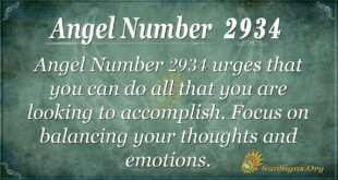 2934 angel number