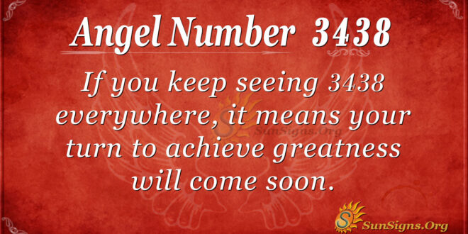3438 angel number