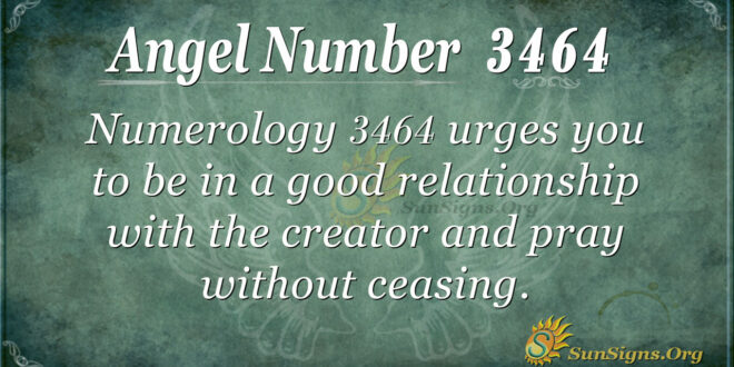 3464 angel number