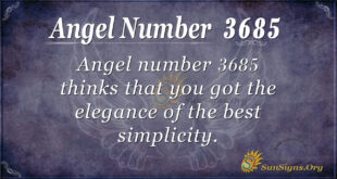 3685 angel number