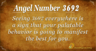 3692 angel number
