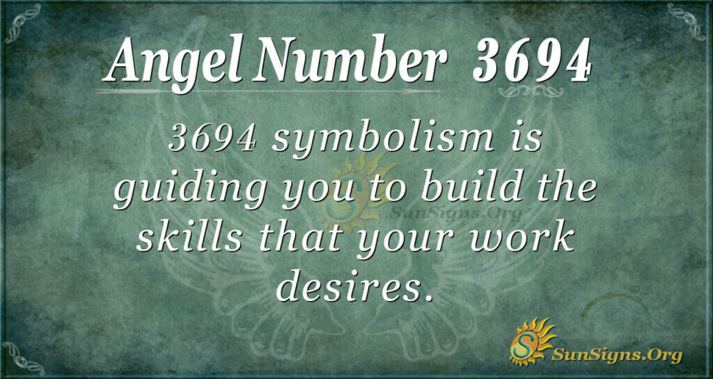 3694 angel number