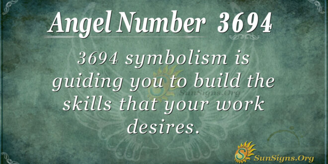 3694 angel number