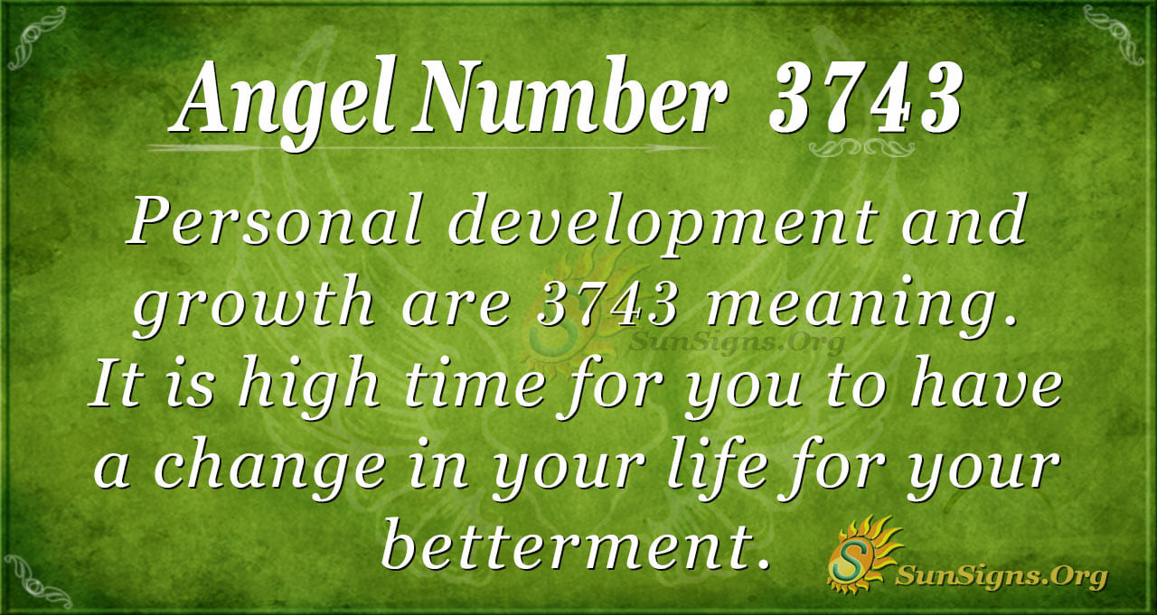 Angel Number 3743 Meaning: Manifestations Of Gifts - SunSigns.Org