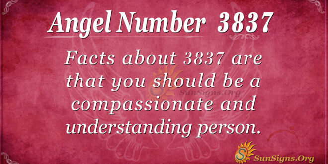 3837 angel number