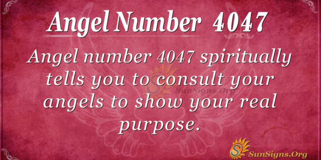 4047 angel number
