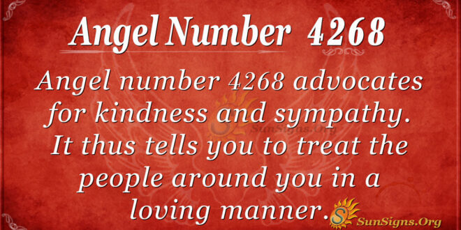 4268 angel number