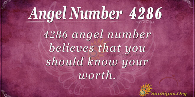 4286 angel number
