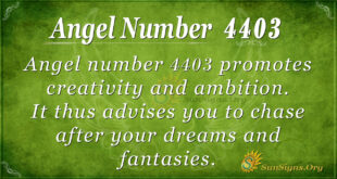 4403 angel number
